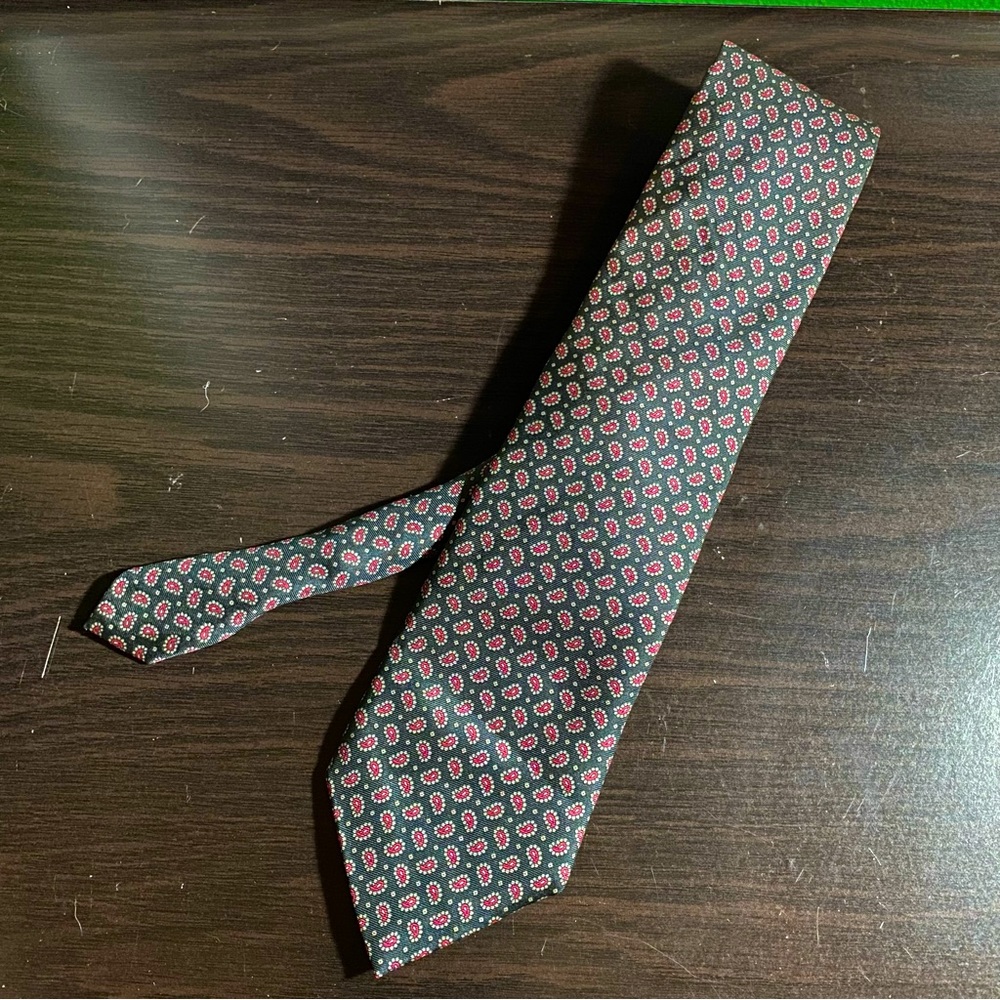 Vintage Green Envoy Mens’ Tie